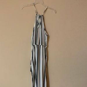 Loft black/white Maxi dress great for summer!